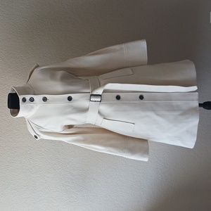 Kenar Cream Wool Coat